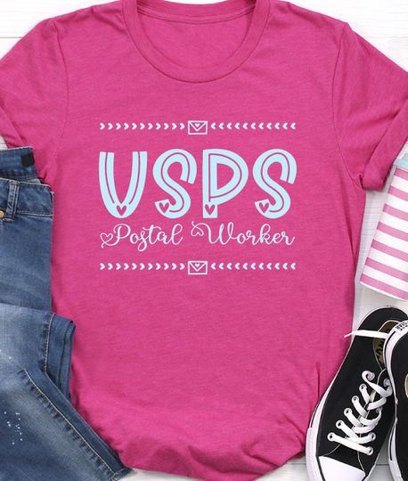 Discover Postal Service Postal Worker | Valentine's Day | Love | Hearts | Post Office