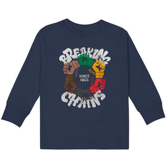 Discover Juneteenth, Juneteenth Kids Long Sleeve T-Shirts