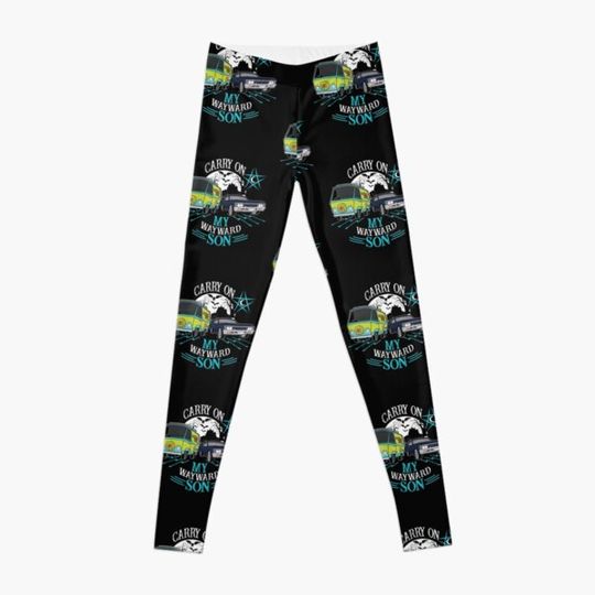 Discover Supernatural Winchester Leggings with Iconic Quotes