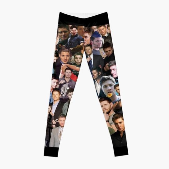 Discover Jensen Ackles Collage Leggings