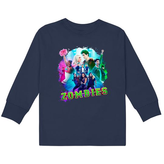 Discover Zombies Kids Long Sleeve T-Shirts Zombies 3 Kids Long Sleeve T-Shirts