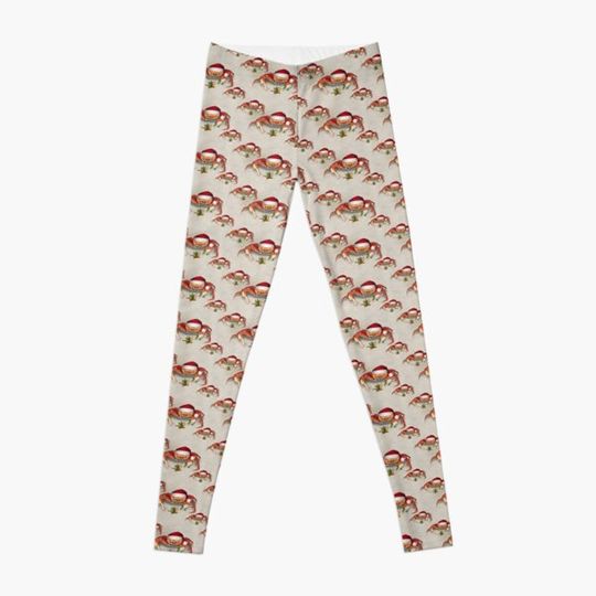 Discover Christmas Crab Leggings