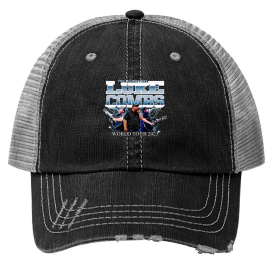 Discover Lukee Comb World Tour 2023 Trucker Hats, Lukee Comb Tour Trucker Hats