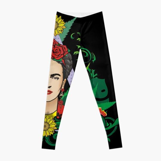 Discover Frida Kahlo portait Leggings