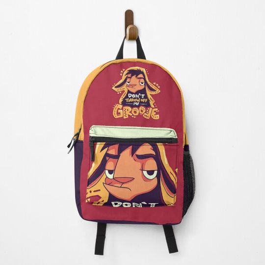 Discover Dont Throw Off My Groove // Llama Kuzco, Cartoon Emperor, Alpaca Backpack