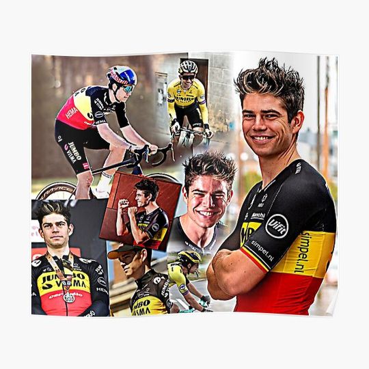 Discover wout van aert Premium Matte Vertical Poster