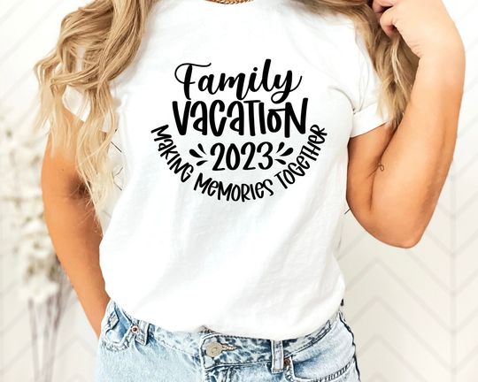 Discover Family Vacation 2023 Memory Making Shirt