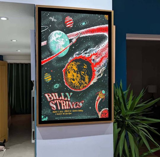 Discover Billy Strings Tour Athen, GA 2023 Poster