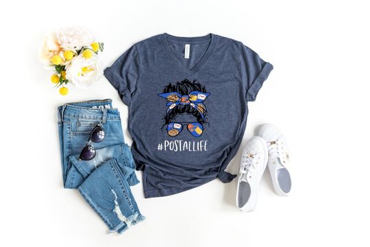 Discover Postal Life Shirt, Postal Carrier Worker Shirts, Mail Woman Shirt