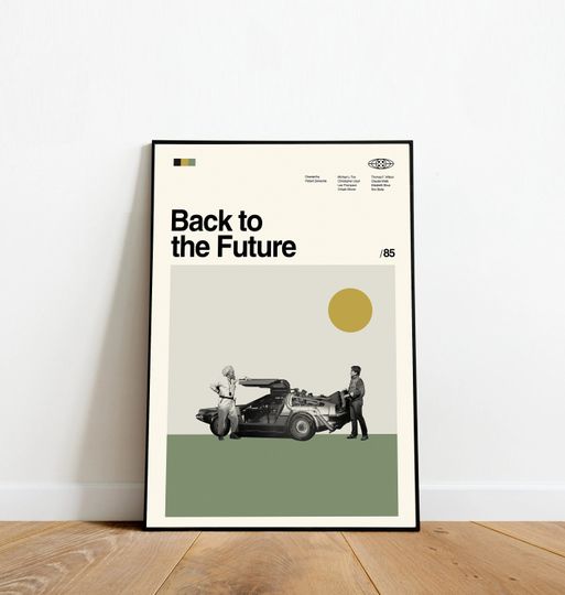 Discover Back to the Future Vintage Poster