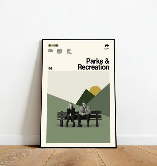 Discover Parks & Recreation poster - Ron Swanson Poster