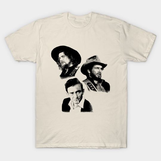 Discover Legends of Outlaw Country - Johnny Cash - T-Shirt