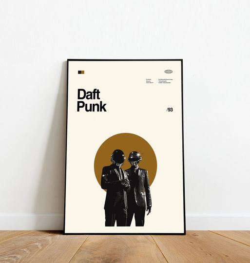 Discover Daft Punk Poster - Music Album