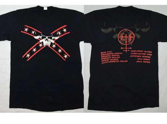Discover DANZIG 2011 European Tour Tee, Danzig Heavy Metal Band Tour Concert