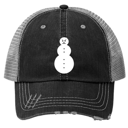 Discover Vintage Young Jeezy Snowman Logo-Trucker Hats Graphic Trucker Hats