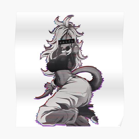 Discover Majin Android 21 Android No. 21 Premium Matte Vertical Poster