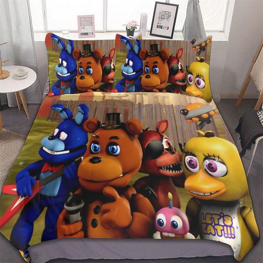 Discover Five Nights at Freddy' Cotton Matting Bedding Set