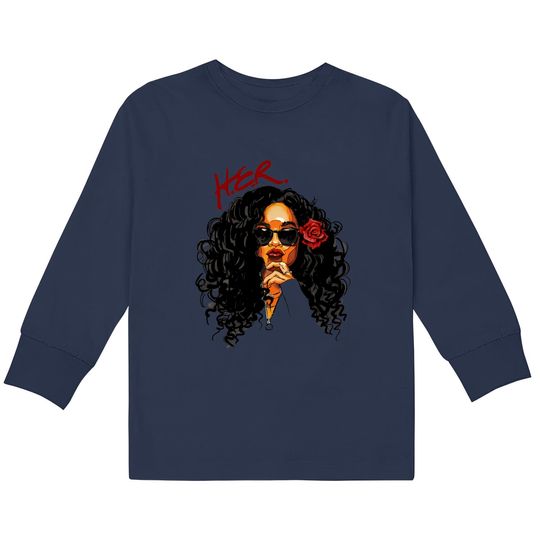 Discover H.E.R Gabriella Wilson Kids Long Sleeve T-Shirts