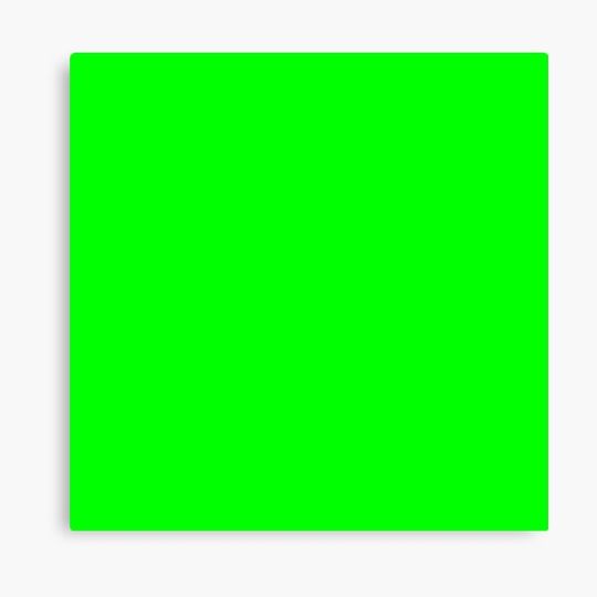 Discover Neon Green Simple Solid Designer Color All Over Color Canvas