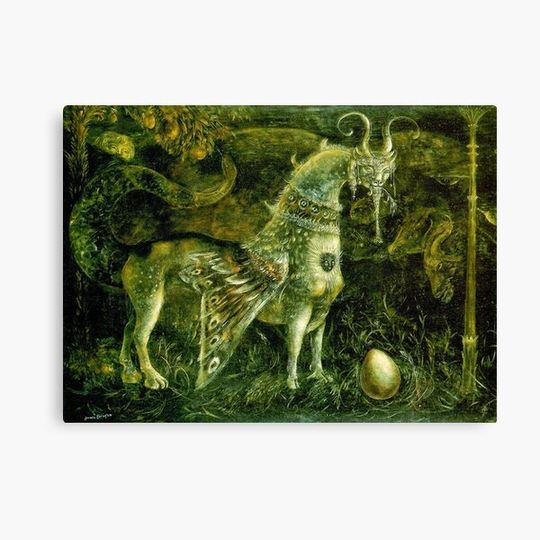 Discover RIP Leonora Carrington, Art  by Leonora Carrington ORIGINAL Canvas