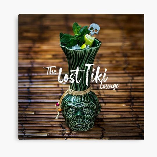 Discover The Lost Tiki Lounge - Official Merch - Zombie Mug Canvas