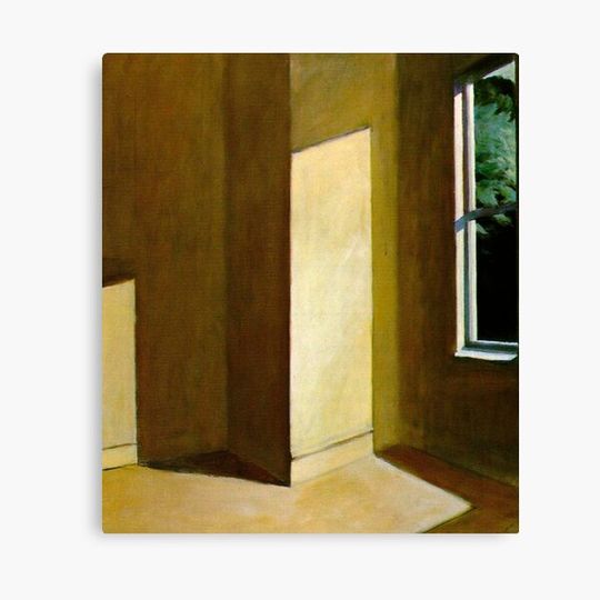 Discover Sun in an Empty Room-Edward Hopper Canvas