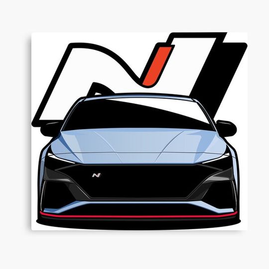 Discover Hyundai Elantra N Performance Blue Canvas