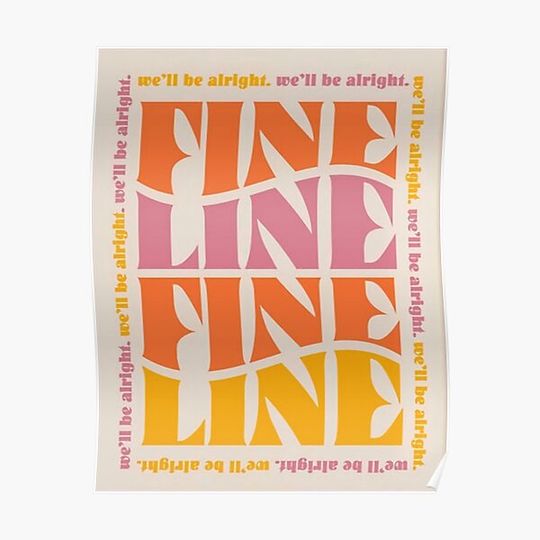 Discover Fine Line - Harry Premium Matte Vertical Poster
