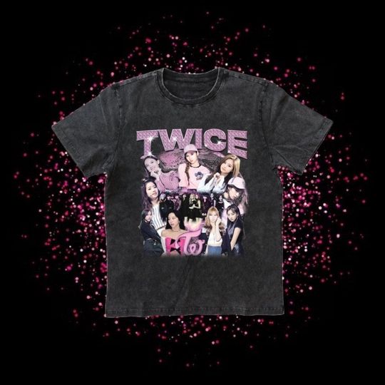 Discover TWICE KPOP Graphic T Shirt 90s Bootleg