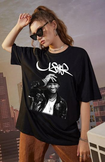 Discover Rap Tees  Tour Tee  Vintage Usher Unisex T-shirt