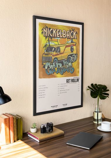 Discover Nickelback - Get Rollin' | Album Cover Poster