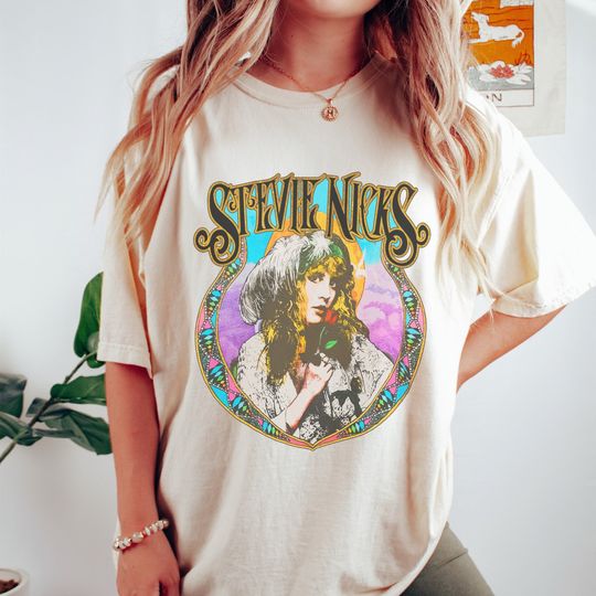 Discover Stevie Nicks Shirt, Stevie Nicks Vintage Shirt, Fleetwood Mac Shirt