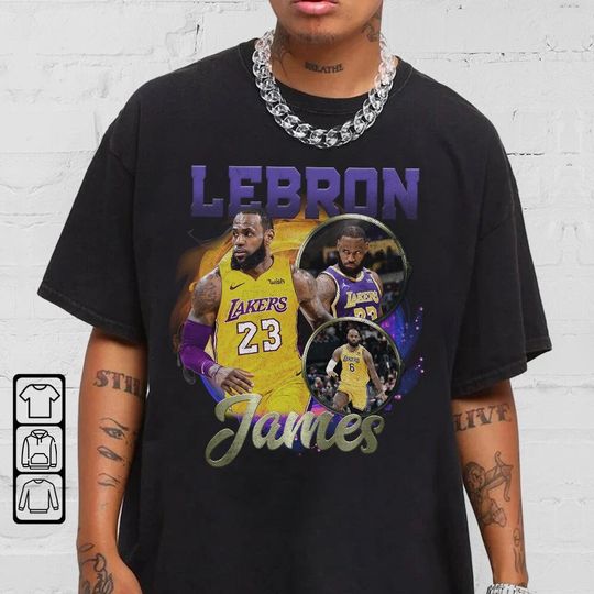 Discover LeBron James Vintage Shirt, LeBron James Tee
