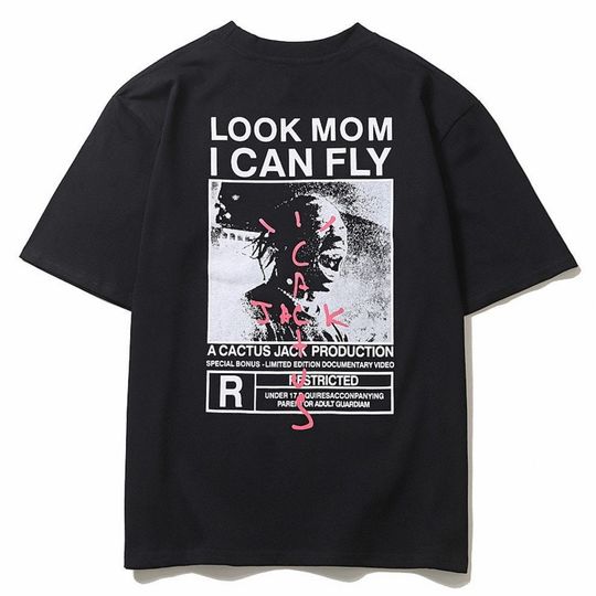 Discover Travis Look Mom I Can Fly Shirt, Cactus Jack Shirt