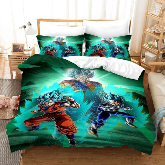 Discover 3D Printed Seven Dragon Balls Anime Bedding Duvet Cover Set,Bedding Set