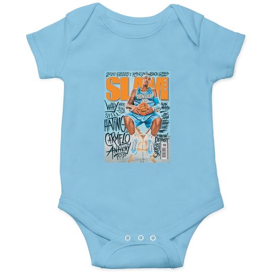 Discover Carmelo Anthony Slam Magazine Onesies