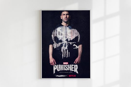 Discover Punisher TV Show Art Print