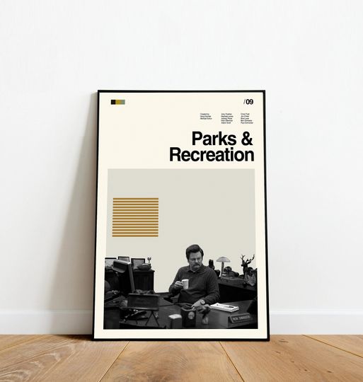 Discover Parks & Recreation Poster - Ron Swanson Poster