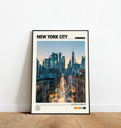 Discover New York City Poster