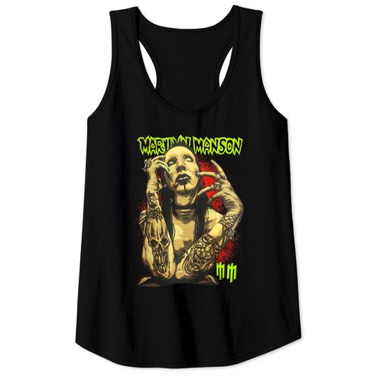 Discover Marlyn Manson Tank Tops