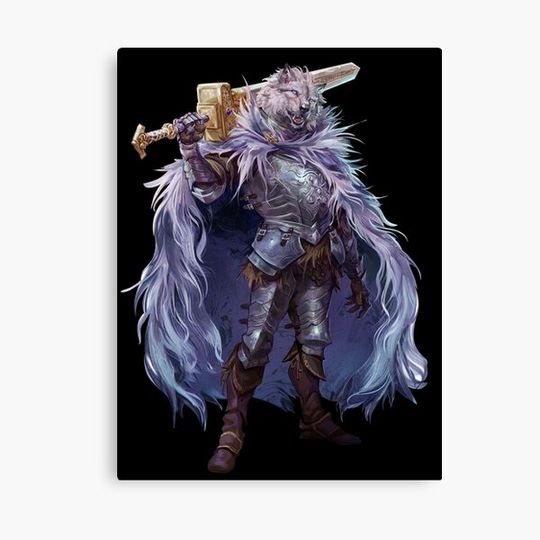 Discover Blaidd strong art Canvas