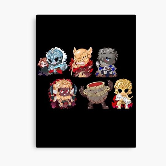 Discover elden ring 6 characters Canvas