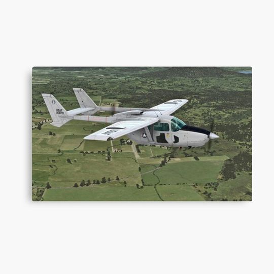 Discover Cessna O-2 Skymaster Canvas