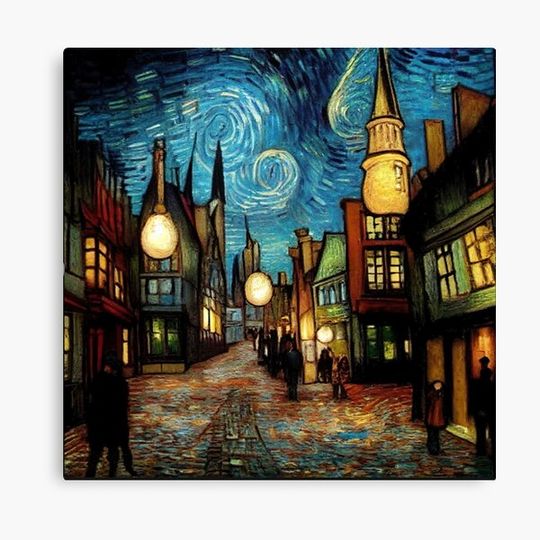 Discover Magic sky Canvas