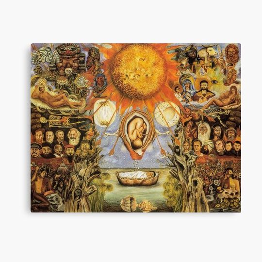 Discover Moses by Frida Kahlo Canvas