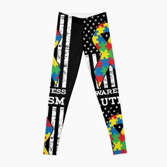 Discover American Autism Awareness Shirt Leggings