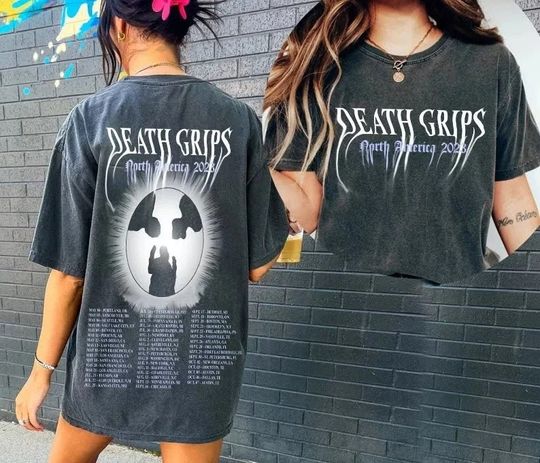 Discover Death Grips Band North America Tour 2023 T-Shirt