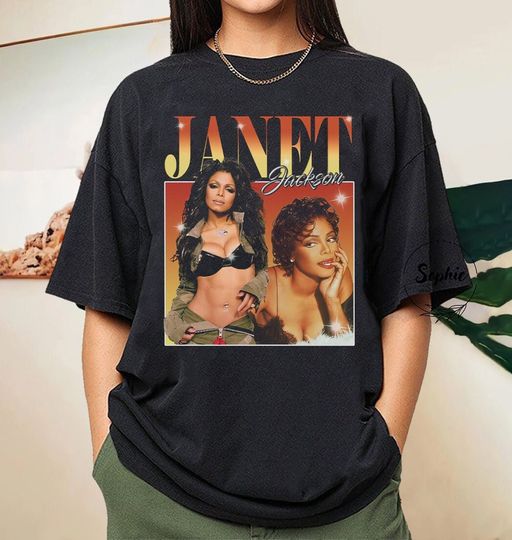 Discover Vintage Janet Jackson Gift T-Shirt