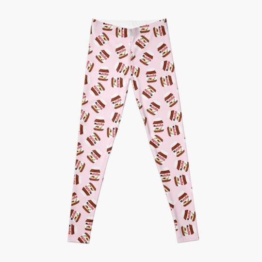 Discover Nutella Forever - Scatter - Pink Leggings