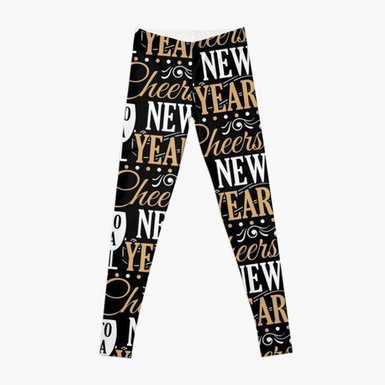 Discover Cheers To A New Year Welcome 2019 New Year's Eve Gift Leggings
